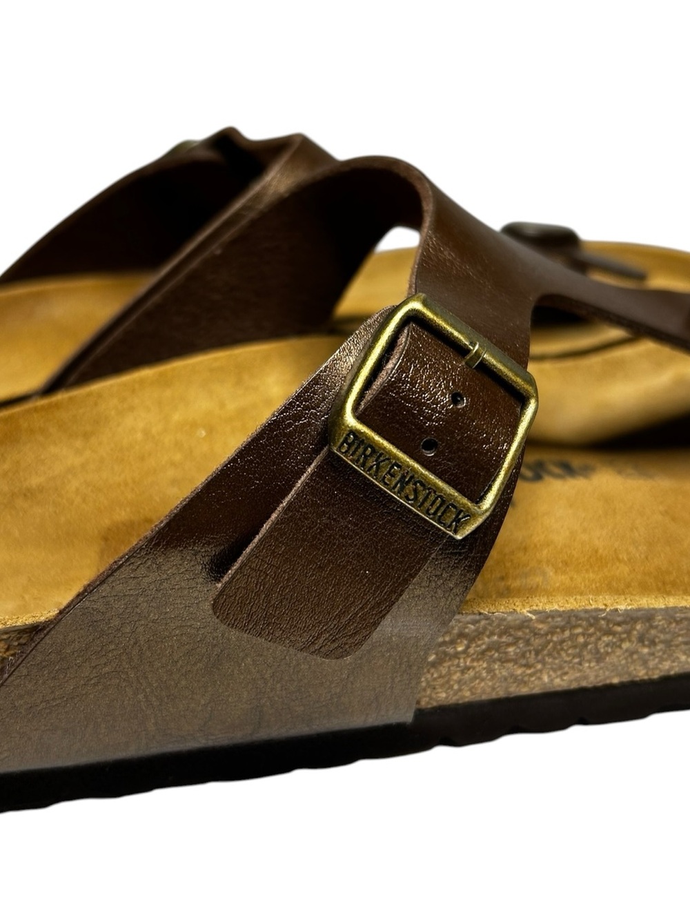 Birkenstock Gizeh Graceful Toffee Metallic Sandals EU 41 Regular Wide - Picture 5 of 12